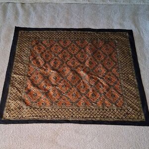 Thompson Orange and Black Scarf